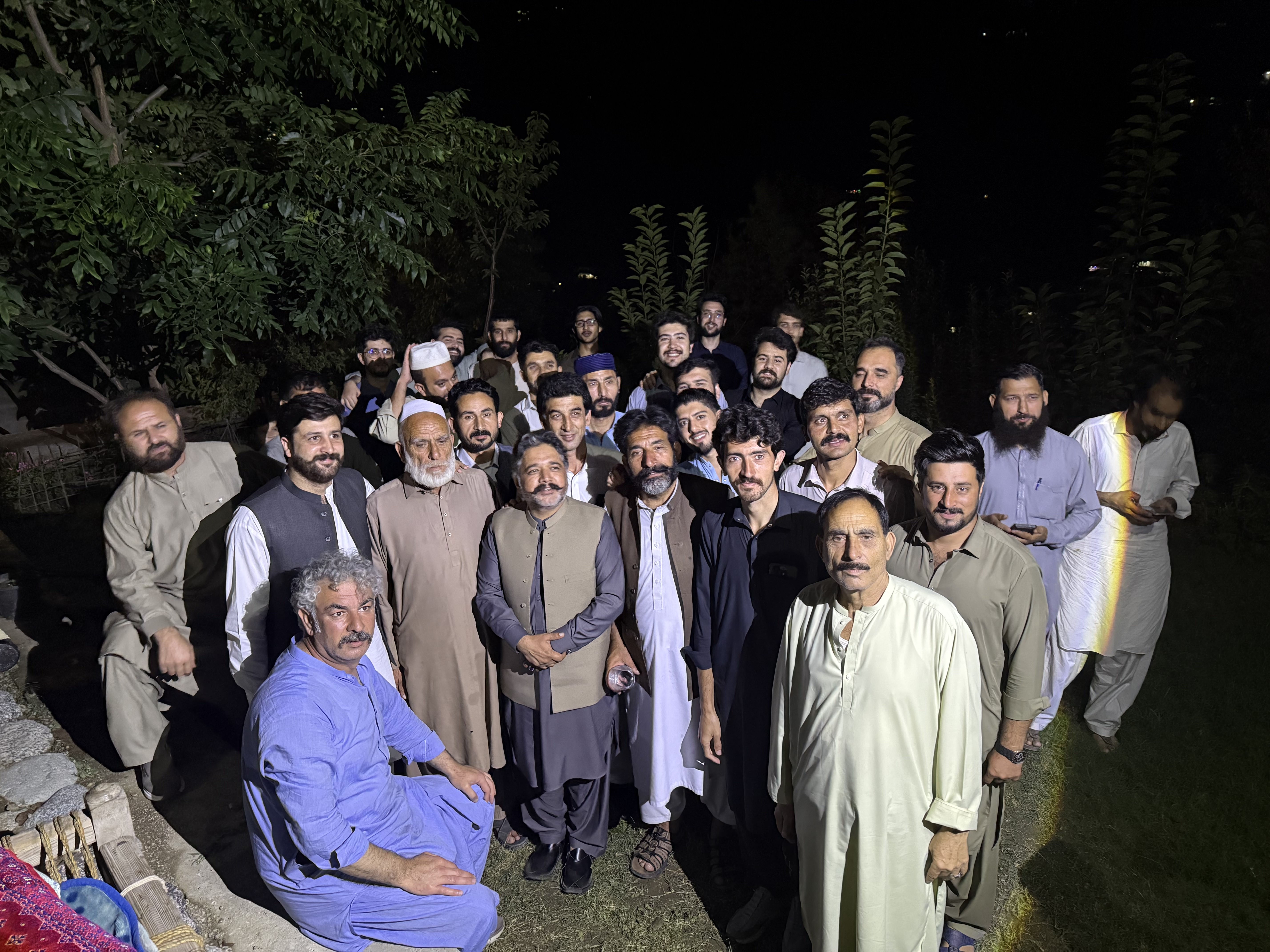 Mian Shahid Ali leading community consultation and grievance redressal in Swat